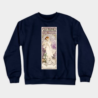 Art Nouveau 1920s Art Crewneck Sweatshirt